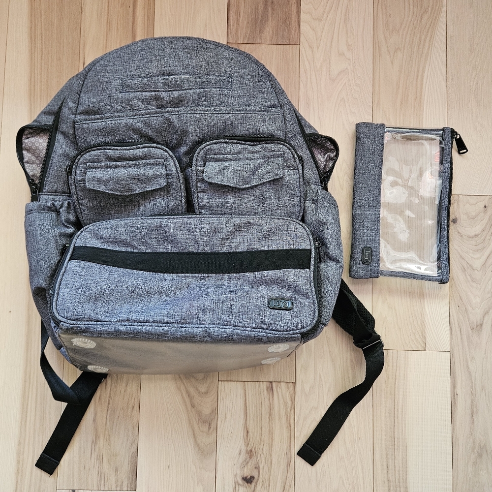 Lug Puddlejumper backpack in Heathered Grey